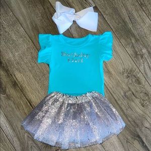 Birthday girl outfit.